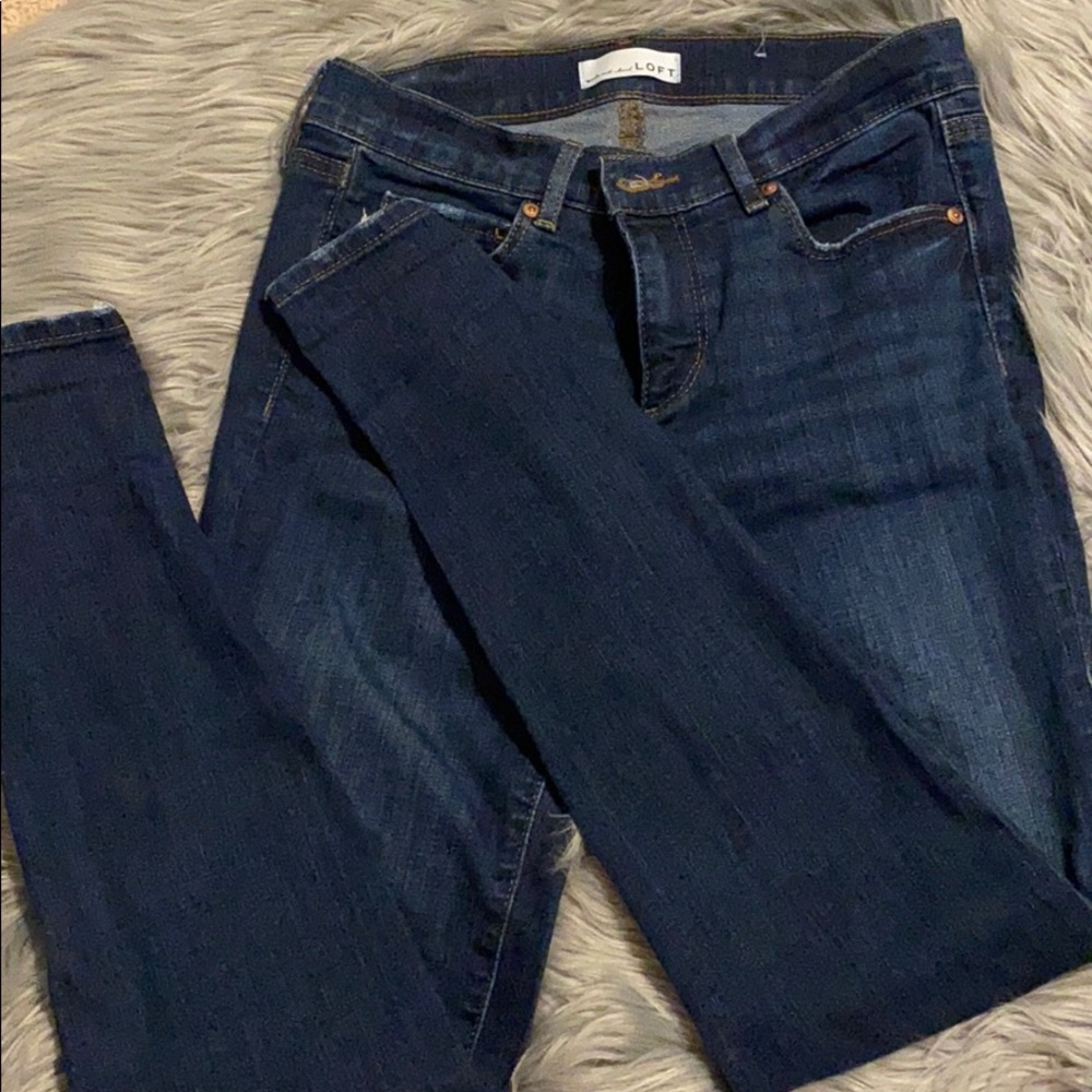 loft skinny jeans